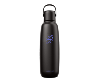 Bidon i butelka sportowa SodaStream Butelka termiczna Fizz&Go w kolorze czarnym 0,9l